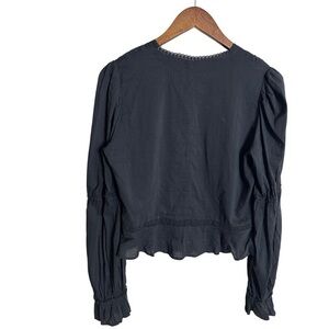 Chic Black Women's Blouse